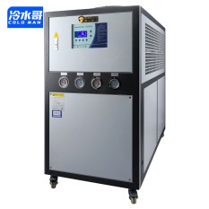 冷水哥工業(yè)冷水機10匹風(fēng)冷殼管式冰水機冷凍水循環(huán)低溫制冷機組注塑模具